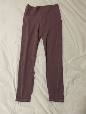 Fabletics Mauve High-Waist Pocket Leggings